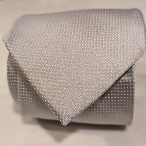 DKNY Silver Men's Necktie